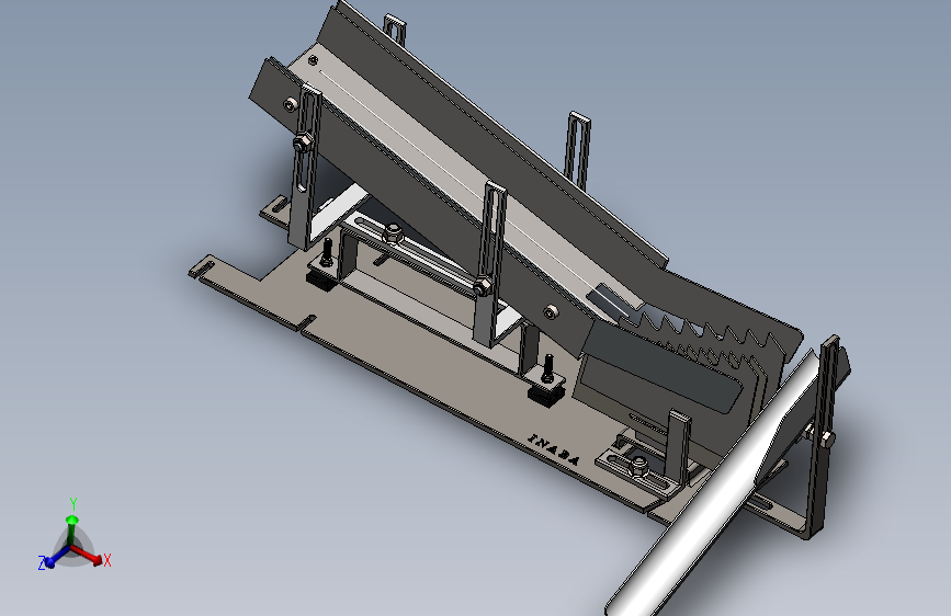 纯机械重力输送装置机构