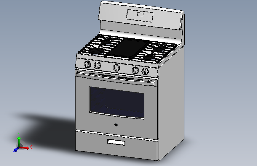 厨房用烤箱GE JGBS66灶台