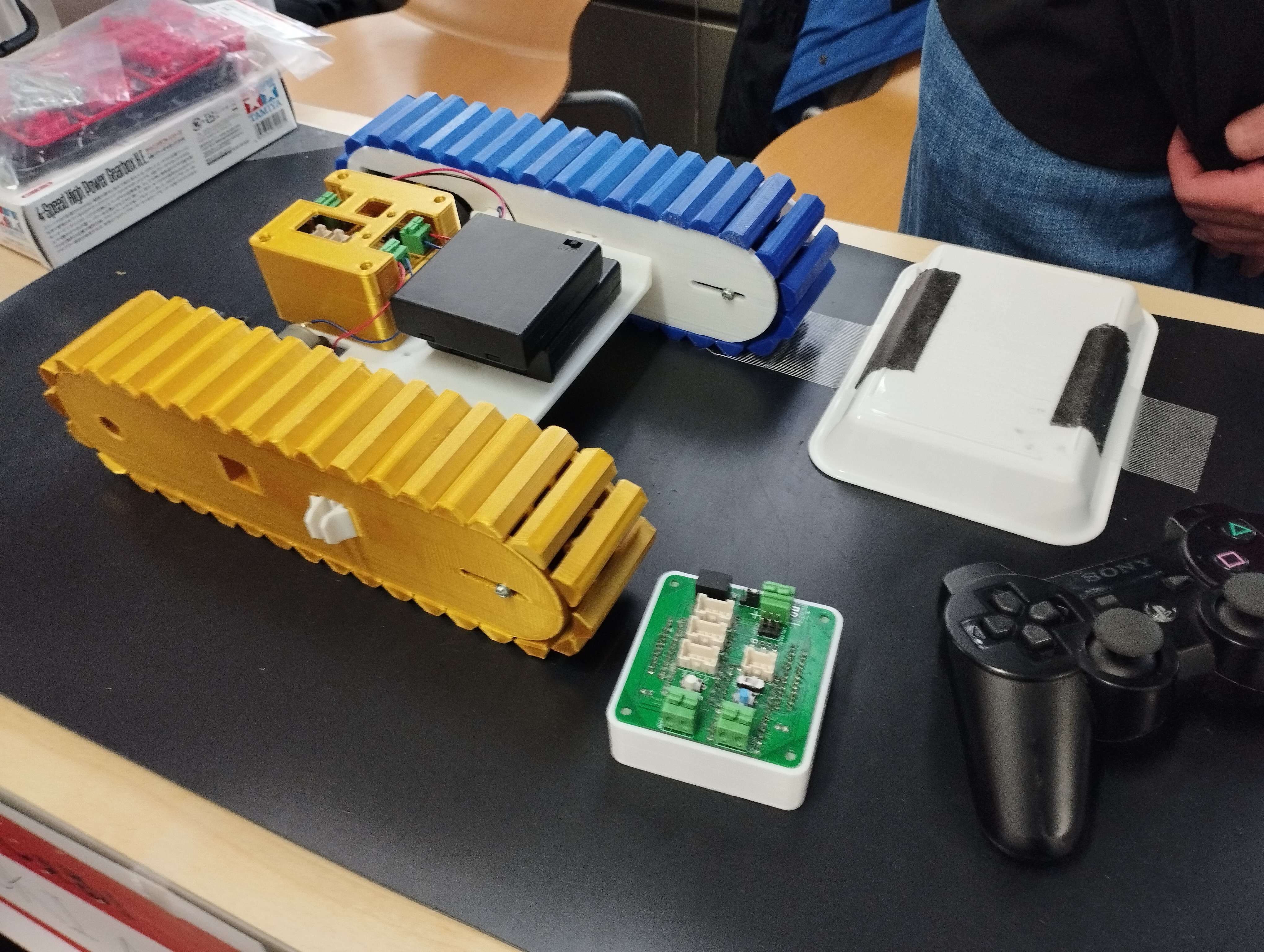 Crawler遥控车用的履带结构3D图纸 STEP格式