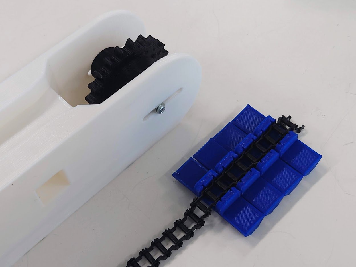 Crawler遥控车用的履带结构3D图纸 STEP格式