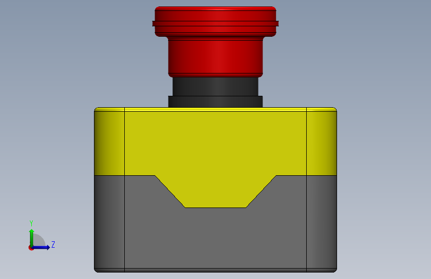 32W275型22mm紧急制动按钮_SOLIDWORKS 2022_模型图纸下载 – 懒石网