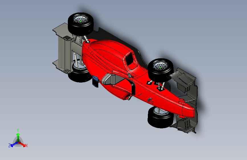 F1赛车 主视图