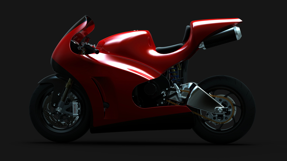 摩托车motorcycle--12-stp-igs格式