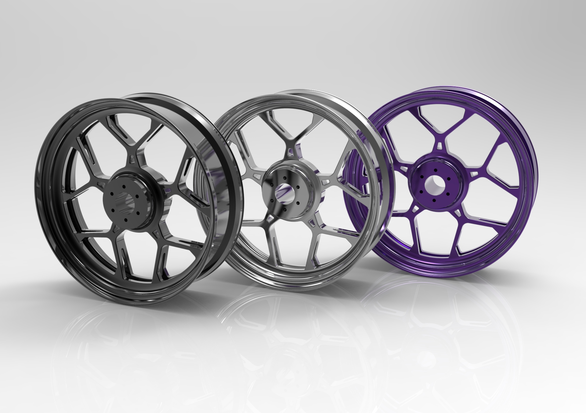 摩托车轱辘钢圈motorcycle-rim-stp-igs