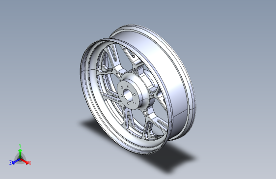 摩托车轱辘钢圈motorcycle-rim-stp-igs