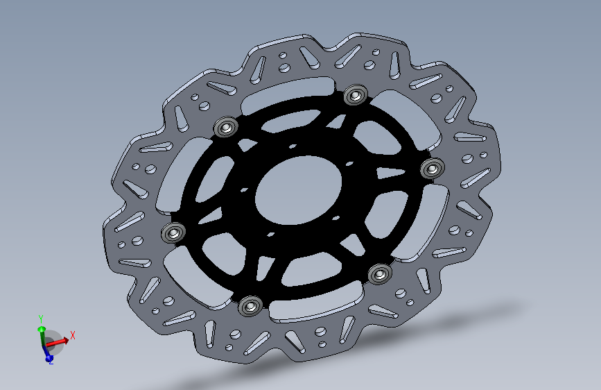 摩托车刹车片ebc-vee-rotor-front-brake-disc-SolidWorks2016-igs-stp格式