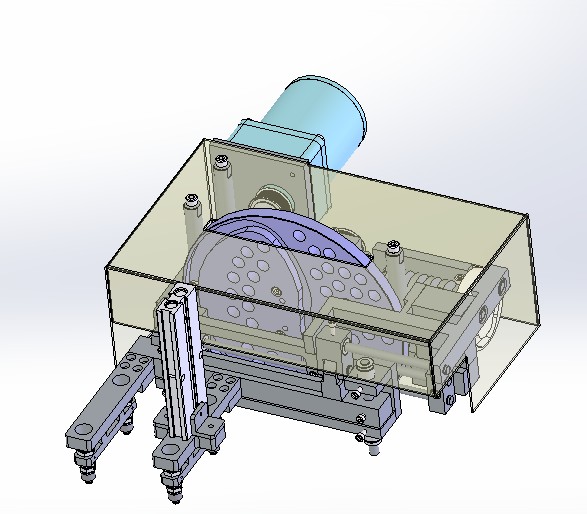 022--凸轮式吸盘移动机械手3D数模图纸 Solidworks设计