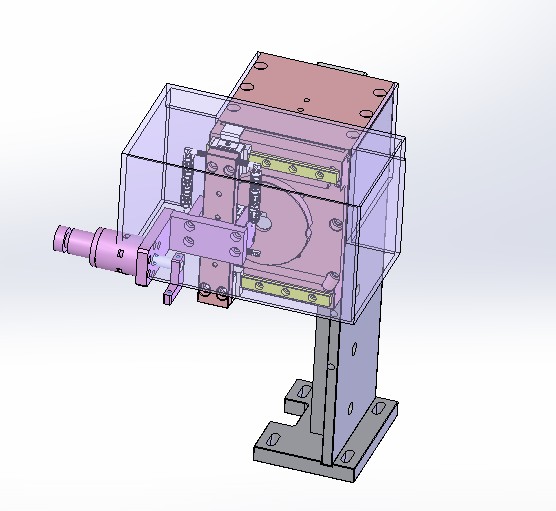 032--移载凸轮机械手3D图纸 Solidworks设计 附step