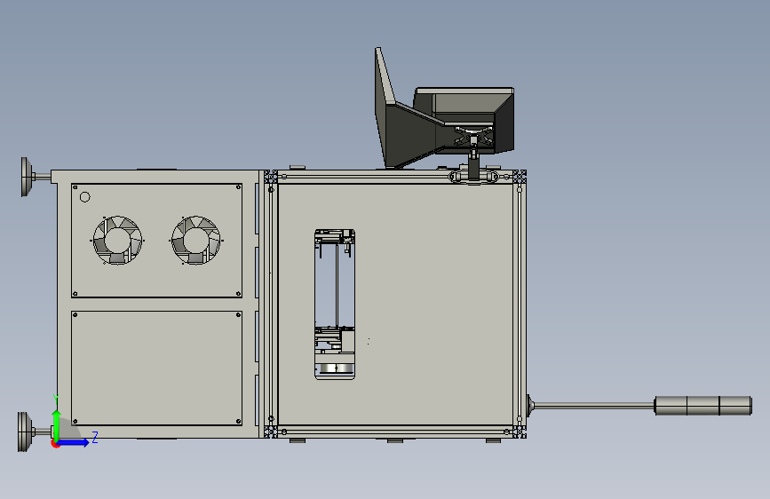 028--PCB板三防漆涂覆机3D模型图纸 STP格式
