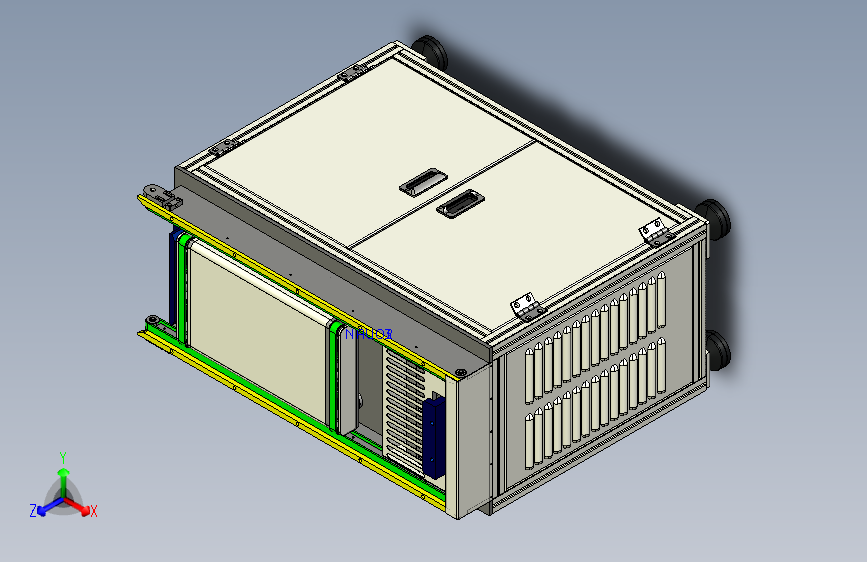 032--PCB板自动拆板物流设备3D模型图纸 Creo设计