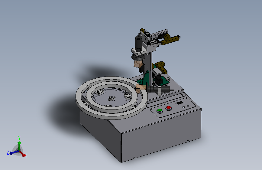 016--cmp环形扫描仪3D数模图纸 Solidworks设计