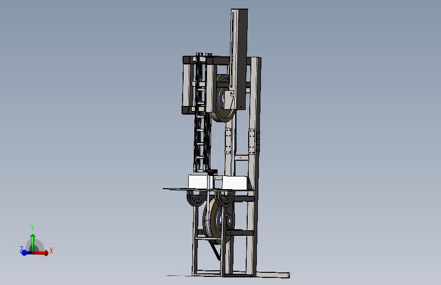 039--JC Bandsaw带锯3D数模图纸 Solidworks设计