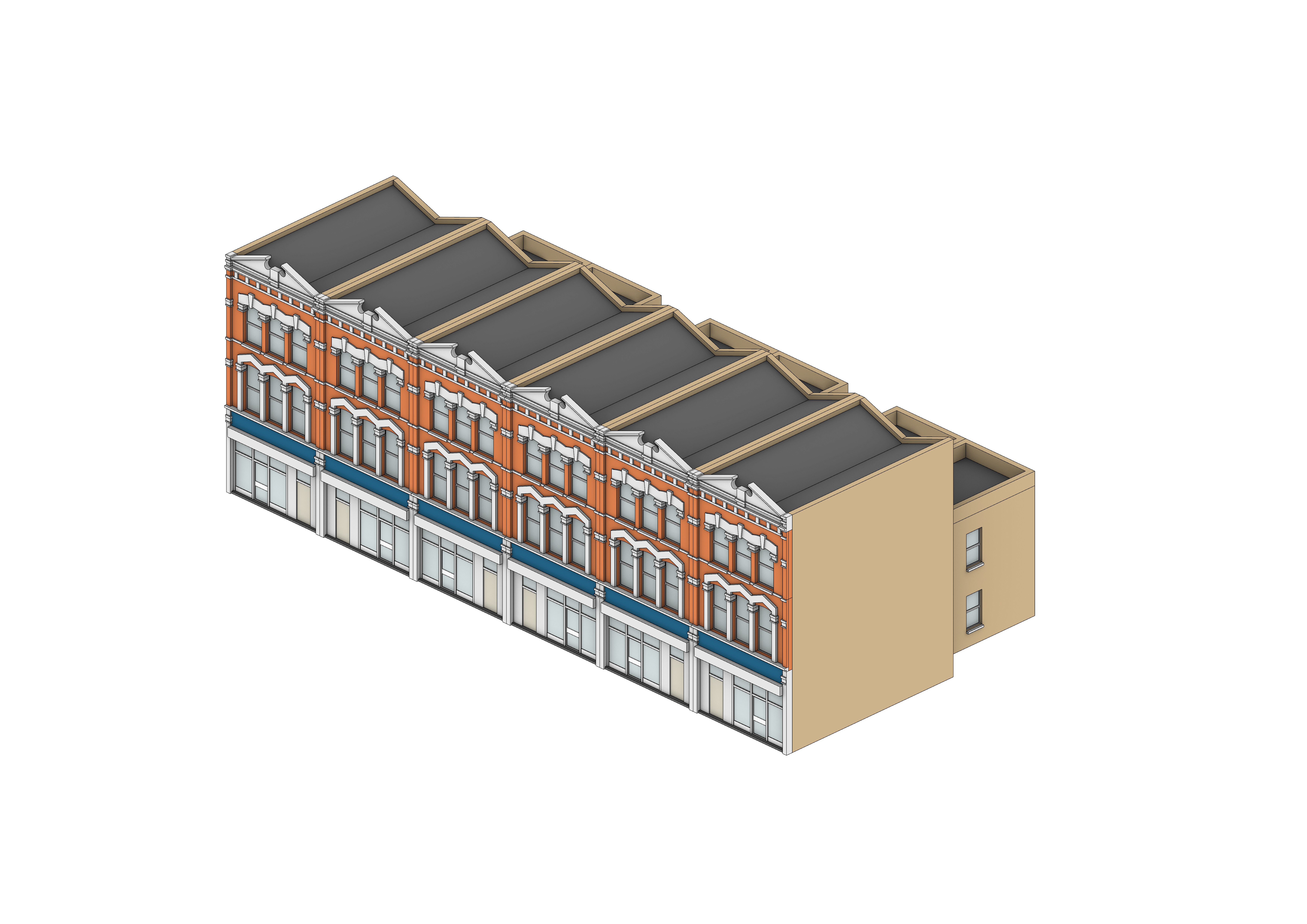 维多利亚时代的排屋