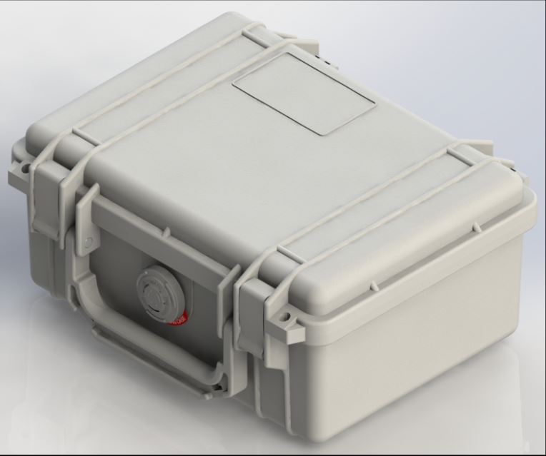051--Pelican Case 1150安全防护箱3D图纸 Solidworks设计 附STEP