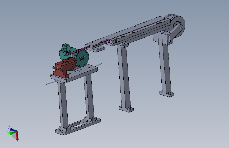 056--ratchet棘轮进给机构3D图纸 Solidworks设计
