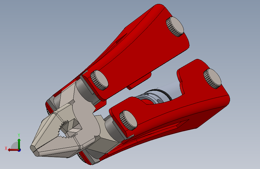067--Swiss Plier多功能钳子3D图纸 Solidworks设计