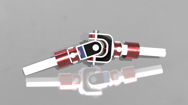 073--UUJ universal-joint万向节3D数模图纸 Solidworks设计