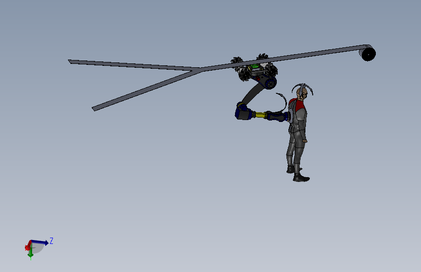 087--灯光位置控制器3D数模图纸 Solidworks设计