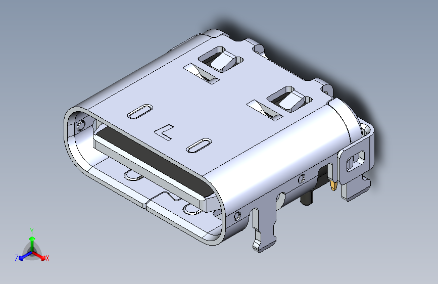 USB C SMD板连接器