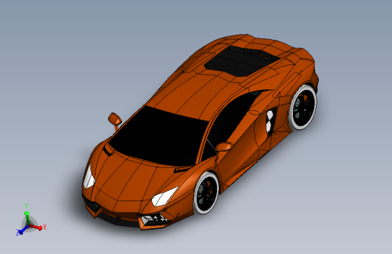 兰博基尼aventador 跑车