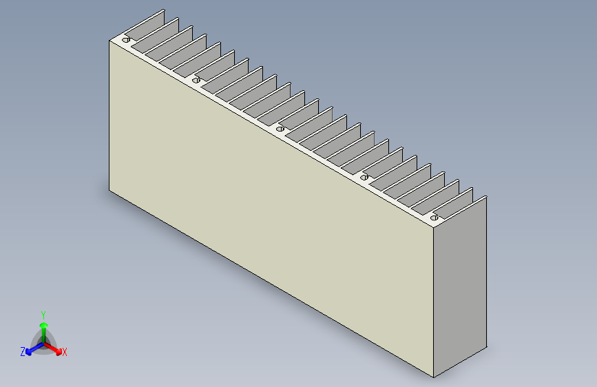 散热器 150x60x25mm