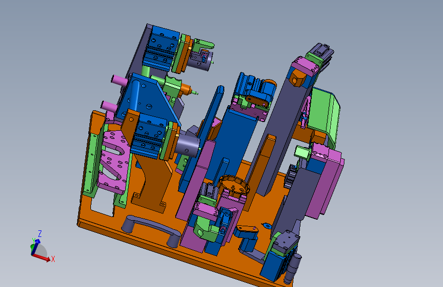 车灯气密性检测夹具3D模型 Solidworks设计STP格式