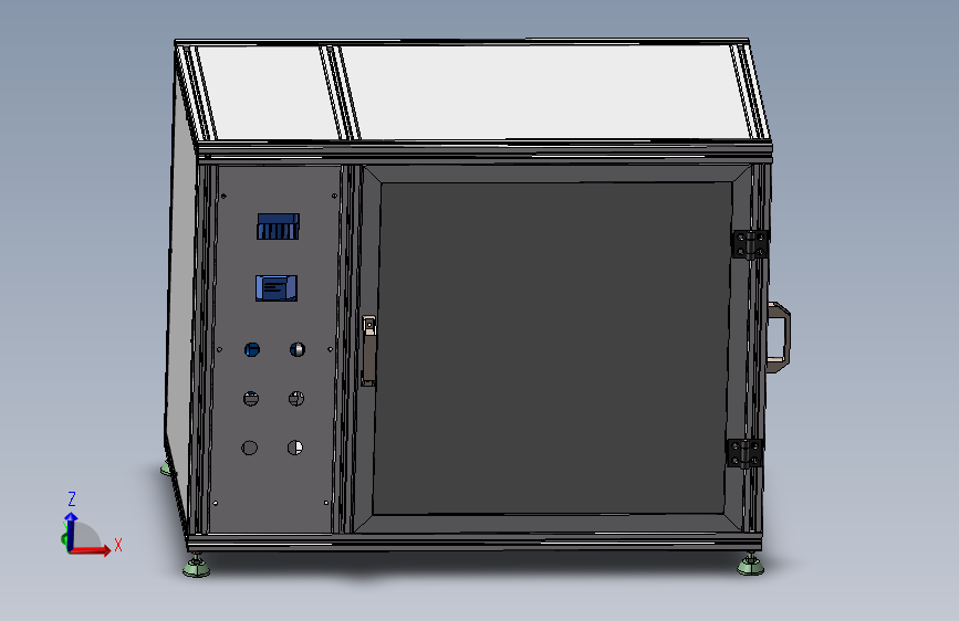 磨损试验设备3D_SOLIDWORKS 2016_模型图纸下载 – 懒石网