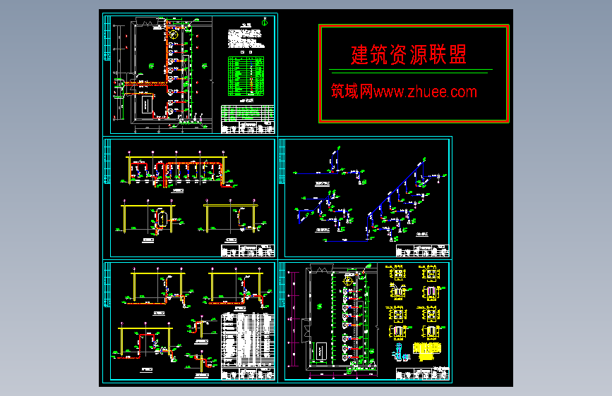 某化工厂泡沫及消防水泵房设计图