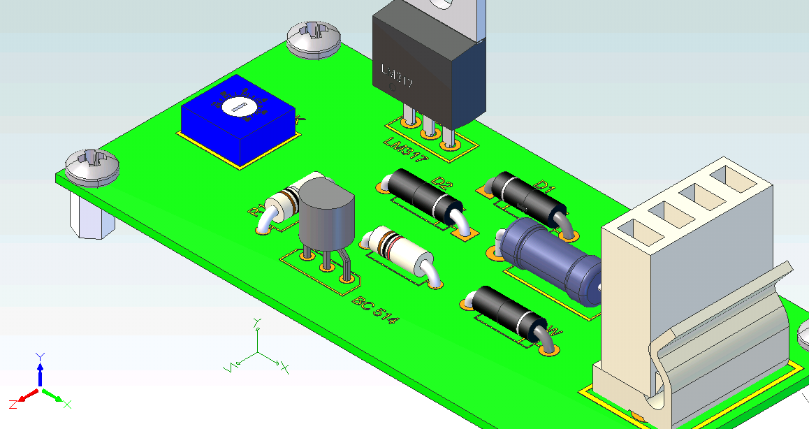 太阳能充电器电路板