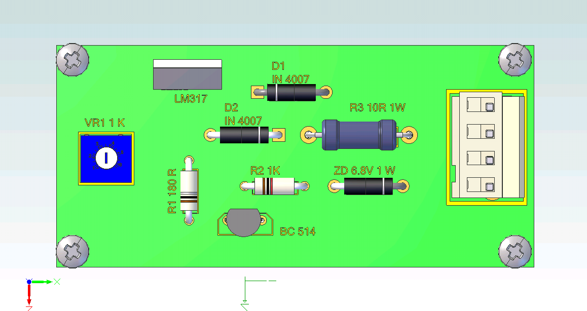 太阳能充电器电路板
