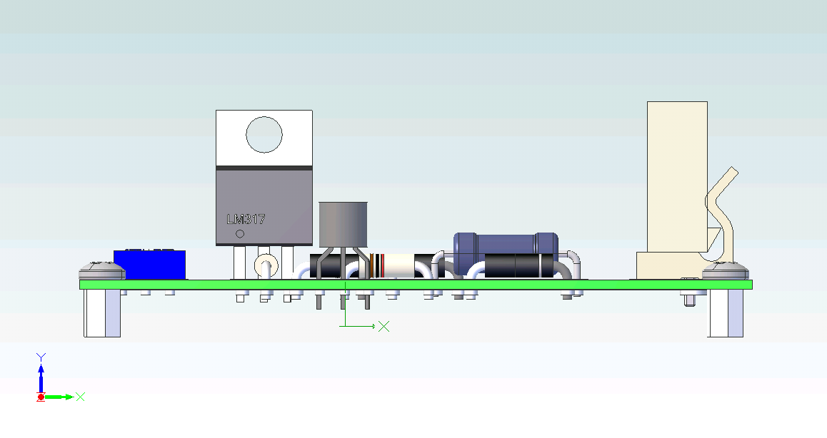 太阳能充电器电路板