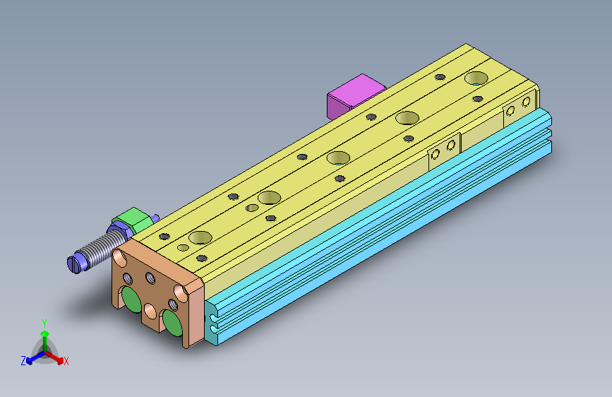 治具常用标准件3D图