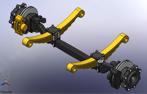 Front Axle Truck前桥卡车总成