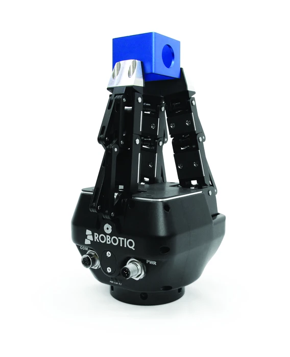 044--三指自适应机器人手爪夹持器3图纸 Solidworks设计 附STEP