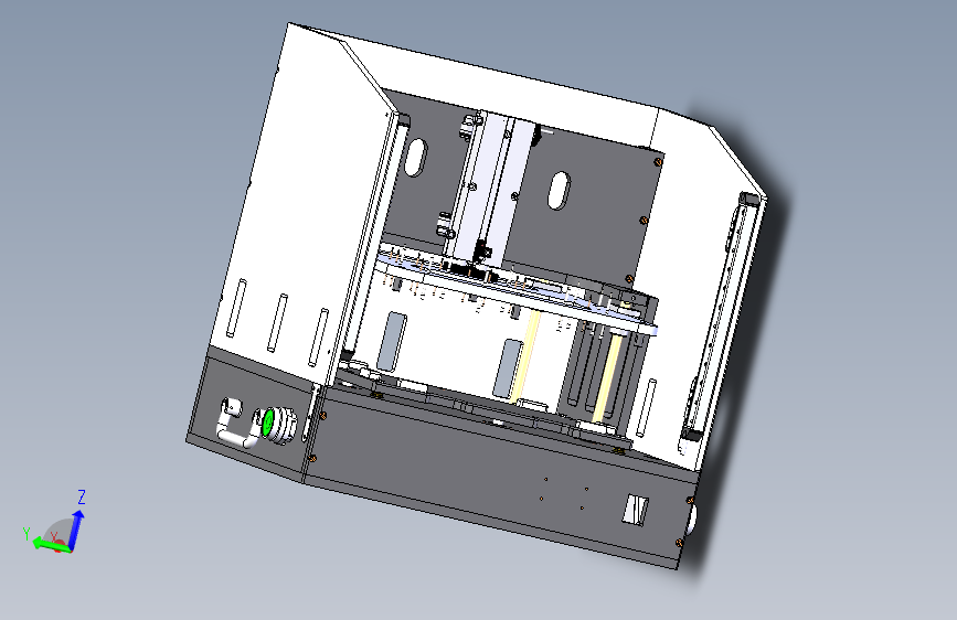 094--导通测试治具3模型图纸 Solidworks设计
