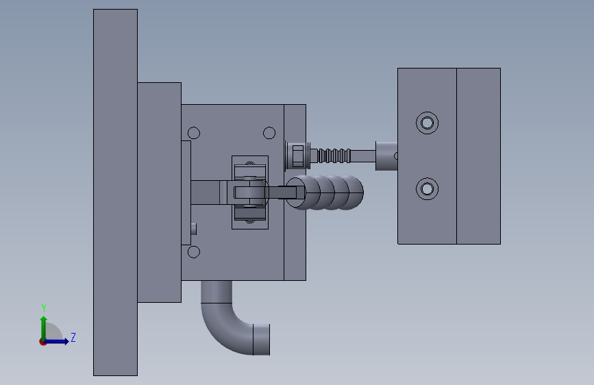 把手裂孔工装_SOLIDWORKS 2013_模型图纸下载 – 懒石网