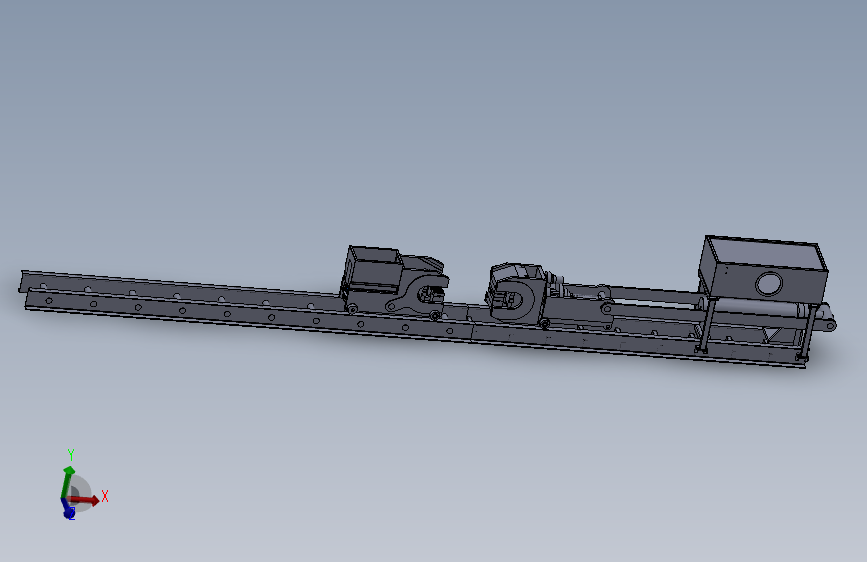 80T开合式铝型材拉直机