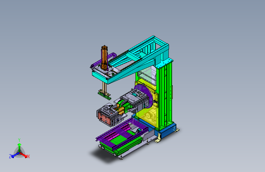 高压进线屏倍数焊接夹具CATIA