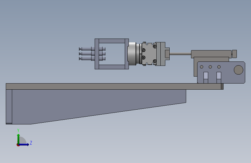 气缸上下料机械手带旋转气缸结构sw13可编辑_SOLIDWORKS 2013_模型图纸下载 – 懒石网