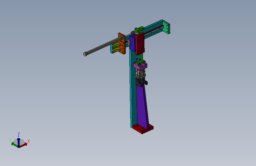 气缸下料夹取机构图sw13可编辑_SOLIDWORKS 2013_模型图纸下载 – 懒石网