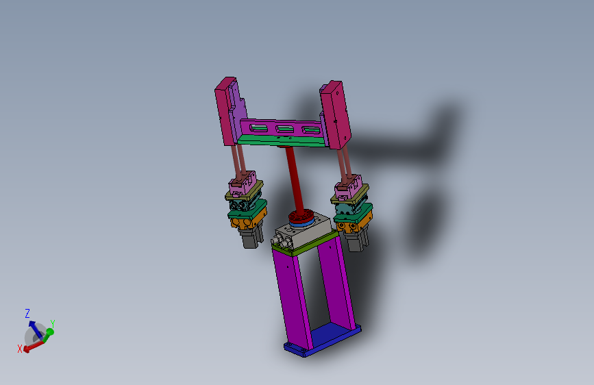 旋转气缸取料上下料带旋转取料带旋转机构sw13可编辑_SOLIDWORKS 2016_模型图纸下载 – 懒石网