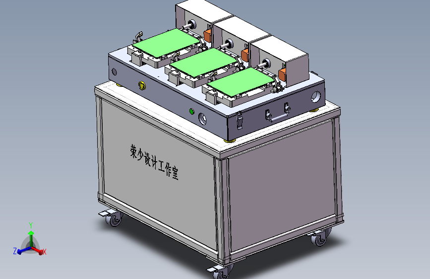 OPASS TEST3C行业治具sw19可编辑