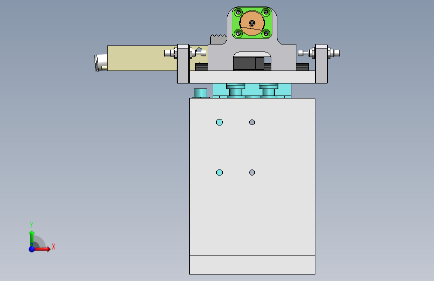 齿轮式翻转模组sw16可编辑_SOLIDWORKS 2016_模型图纸下载 – 懒石网