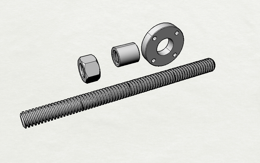 20 毫米 ACME 组件