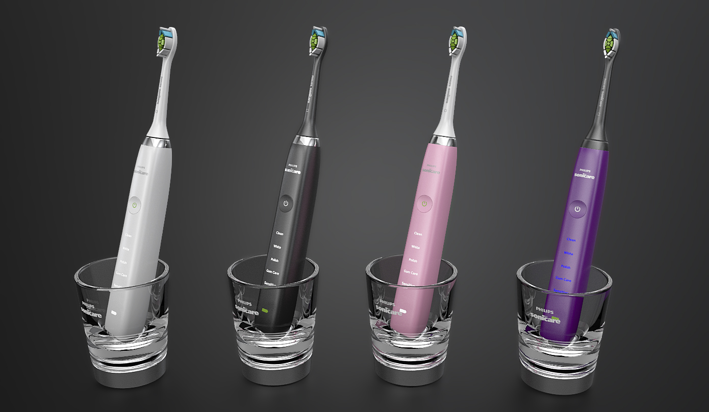 飞利浦 Sonicare HX 9332_STEP_模型图纸下载 – 懒石网