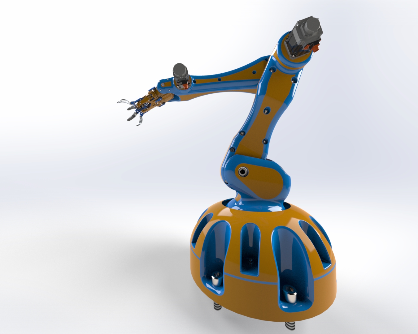 Robotic arm homemade自制机械臂