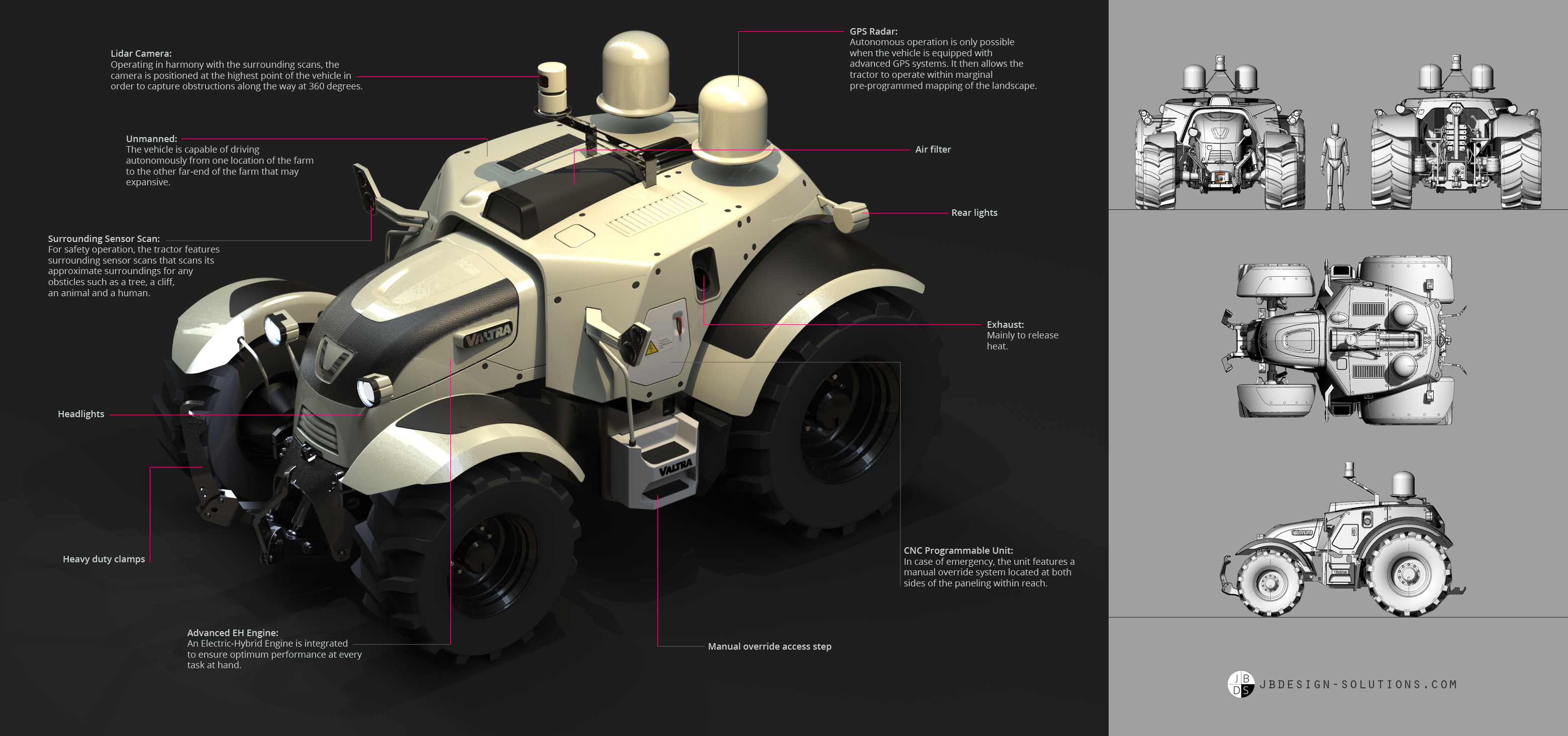 中耕机 - 拖拉机