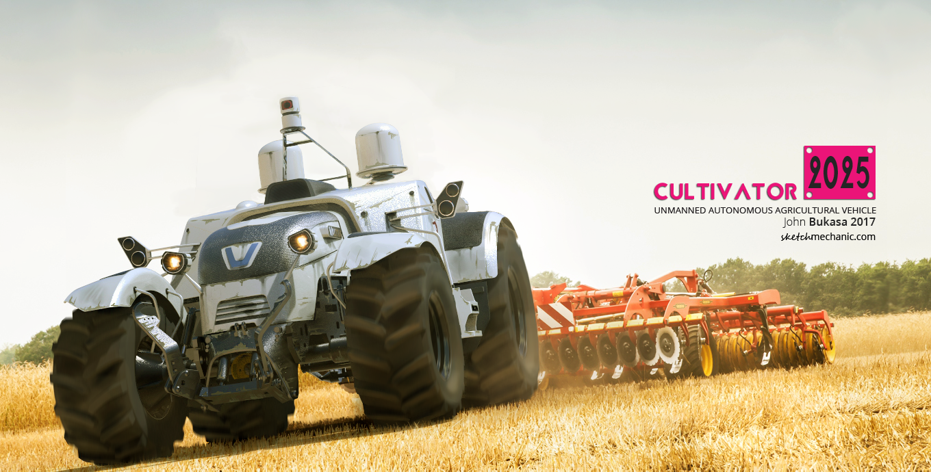 中耕机 - 拖拉机