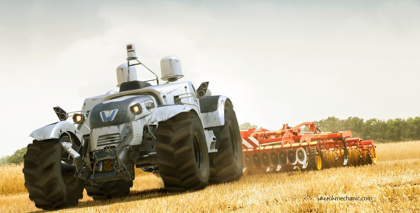 中耕机 - 拖拉机