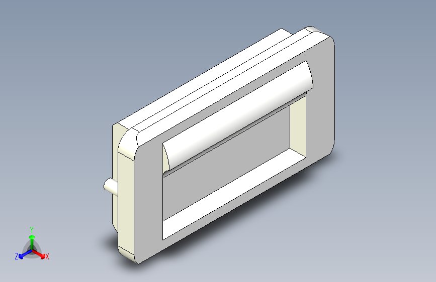 嵌入式HQHT弹性树脂拉手[HQHT74-I]